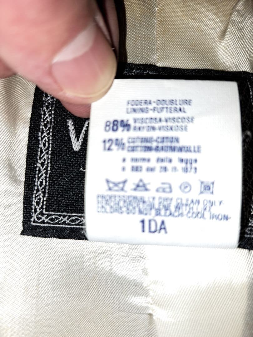 ✨VERSACE JEANS COUTURE✨ チェック柄ダッフルコートLサイズ