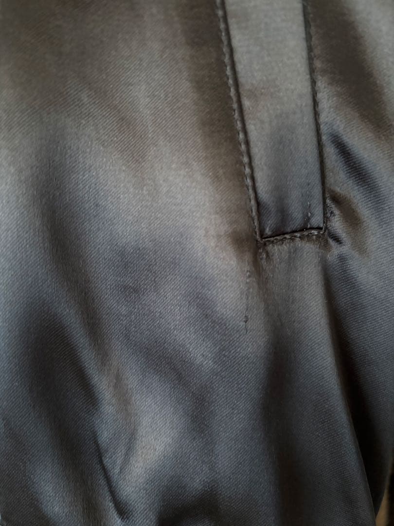 〈COUTURE D`ADAM〉別注バイカラーサテンジャケット/ブラック