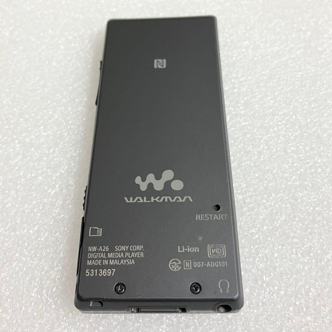 【美品】　ソニー　ウォークマン　NW-A26 32GB チャコールブラック