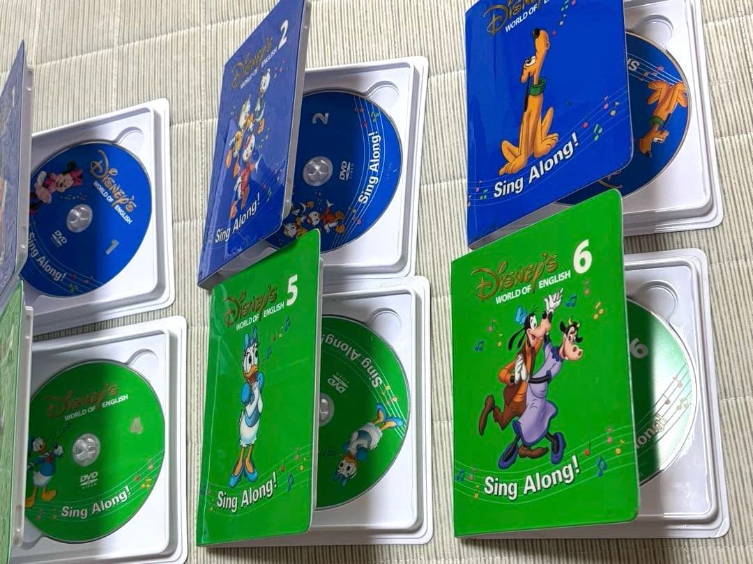 DWE sing along DVD 1-12 2019年購入　ディズニー英語
