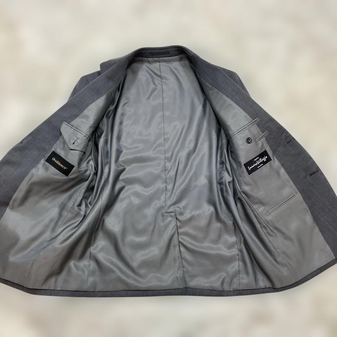 極美品 オロビアンコ スーツ スリーピース グレー Lサイズ相当