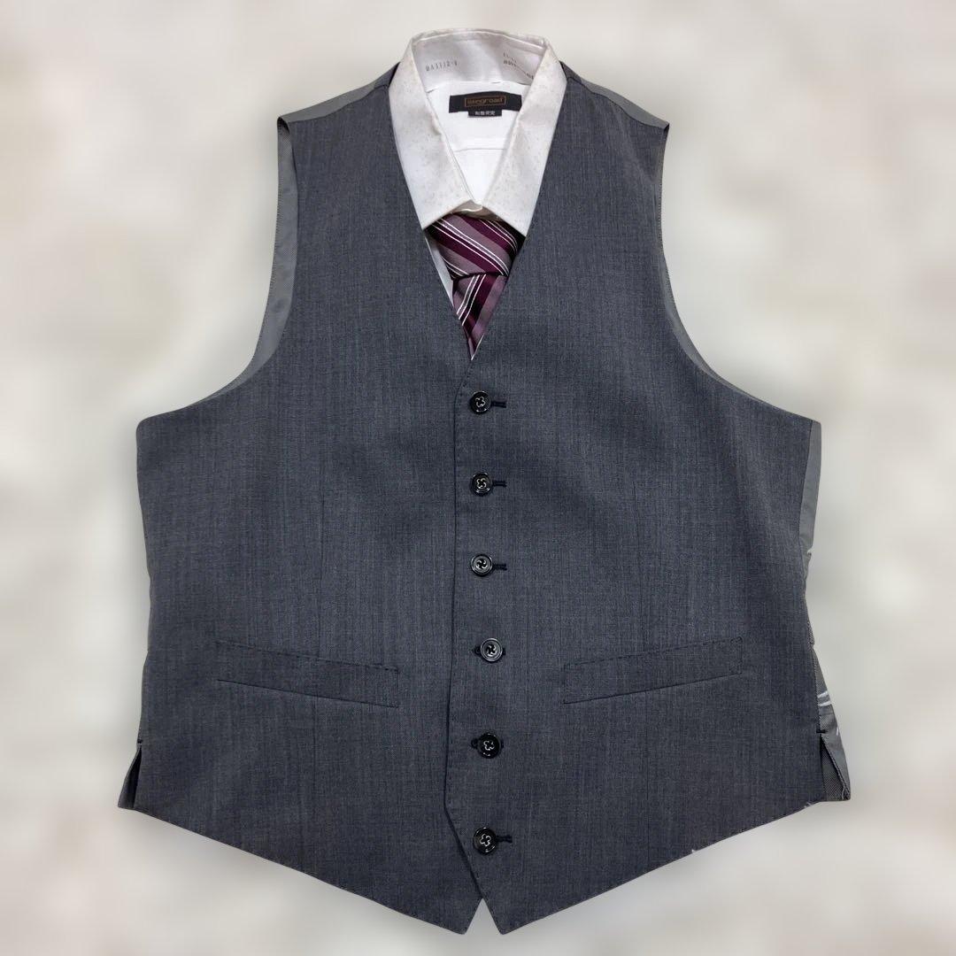 極美品 オロビアンコ スーツ スリーピース グレー Lサイズ相当