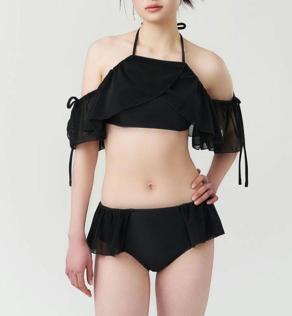 Pam Bikini ビキニ セパレート ギャザーフリル メッシュ ZARA