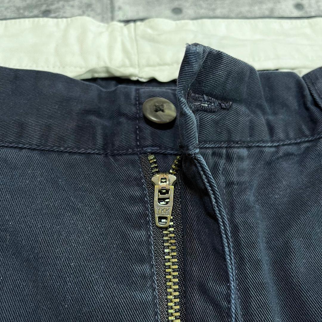 90-00s POLO ラルフローレン ポロチノ ANDREW ツータック 36