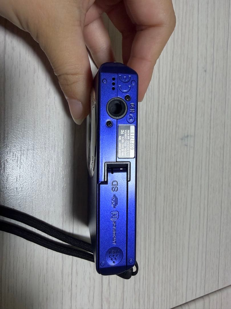 【美品】SONY Cyber-shot DSC-W610 青