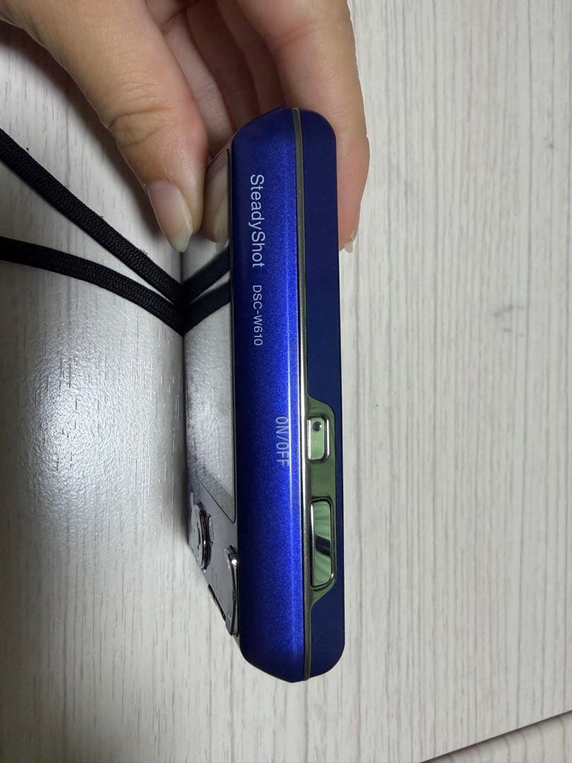 【美品】SONY Cyber-shot DSC-W610 青