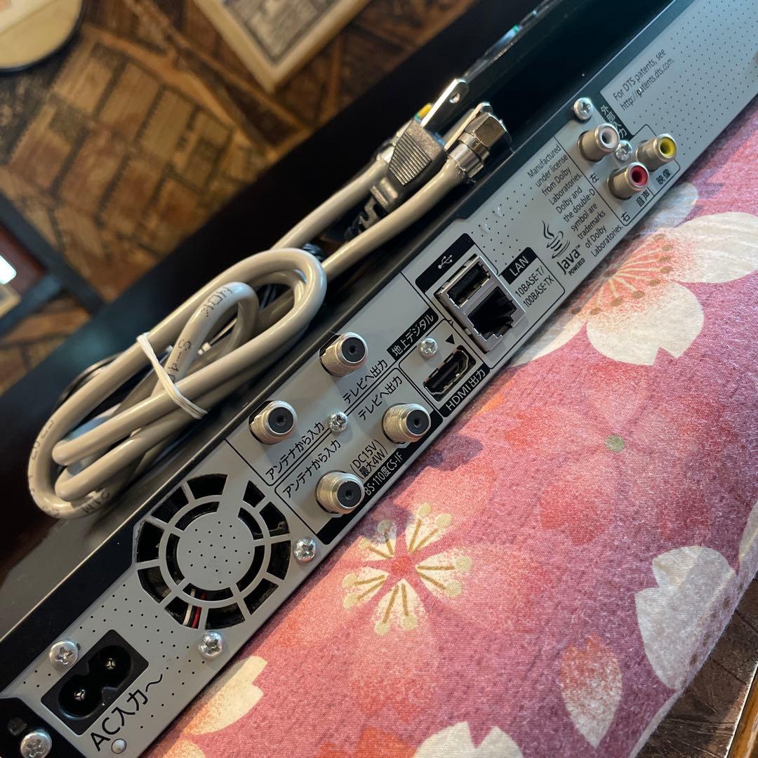 パナソニックDMR-BRW500 2番組W録画15倍録　純正リモ等付フル装備 ！