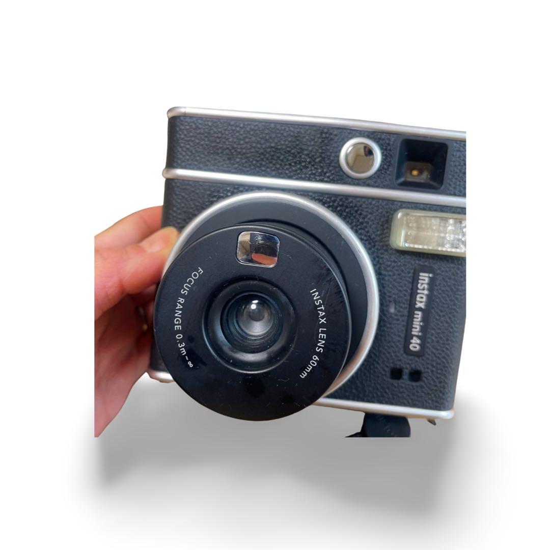 【美品】instax mini 40 コンパクトフィルムカメラ