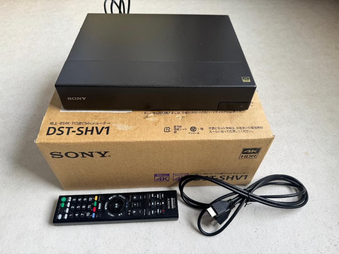 SONY BS4Kチューナー DST-SHV1