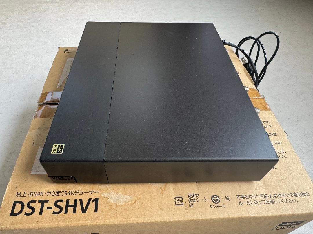 SONY BS4Kチューナー DST-SHV1