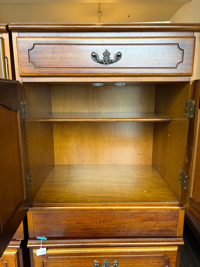 カリモク karimoku 木製 キャビネット 飾り棚 食器棚 アンティーク