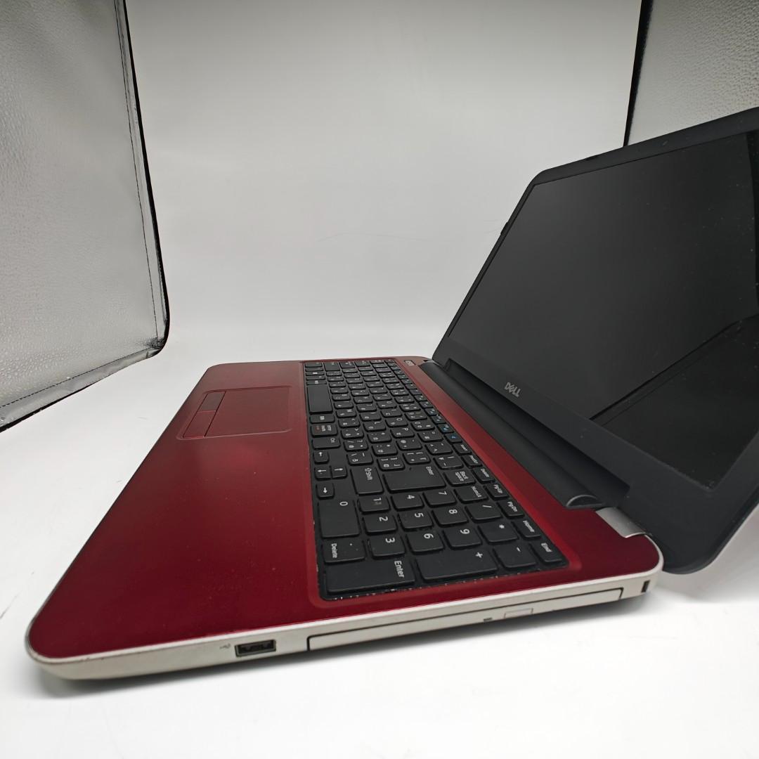 【DELL】高性能i7 SSD256GB 8GB レッド ノートPC