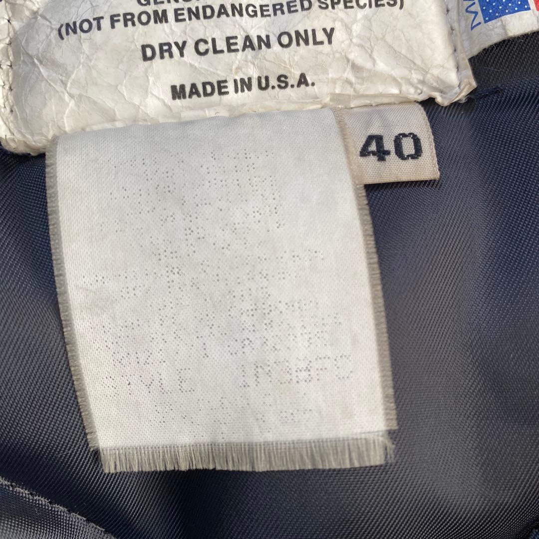 希少 SPIEWAK ゴールデンフリース N-3B アメリカ製 サイズ40