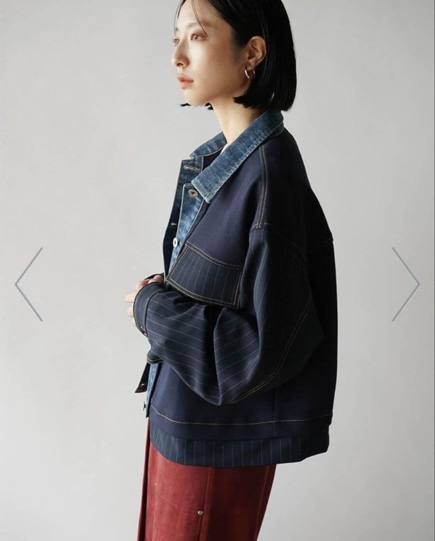 RADIATE ヤマダヤ 福袋 デニムドッキング ピンストライプジャケット