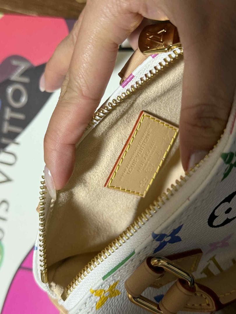 LV✖️TM 2025 新作ルイ・ヴィトン × 村上隆　コラボ　ナノ・スピーディ