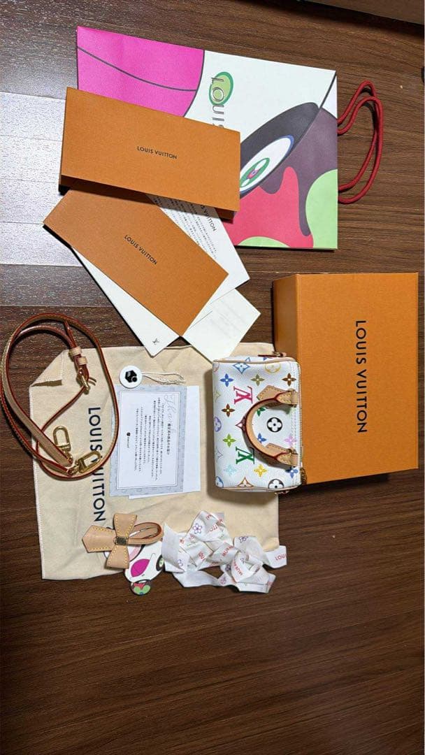 LV✖️TM 2025 新作ルイ・ヴィトン × 村上隆　コラボ　ナノ・スピーディ