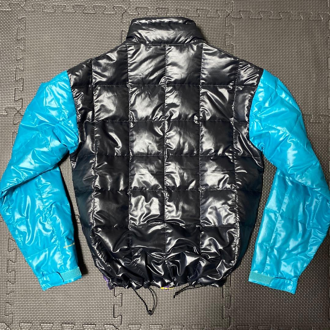 コロンビア　columbia ダウンジャケット　短丈　ドローコード