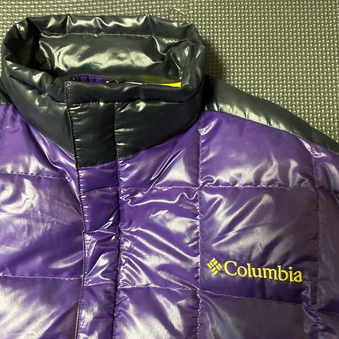 コロンビア　columbia ダウンジャケット　短丈　ドローコード