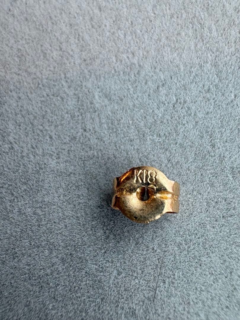 アガット（agate) K18ピアス