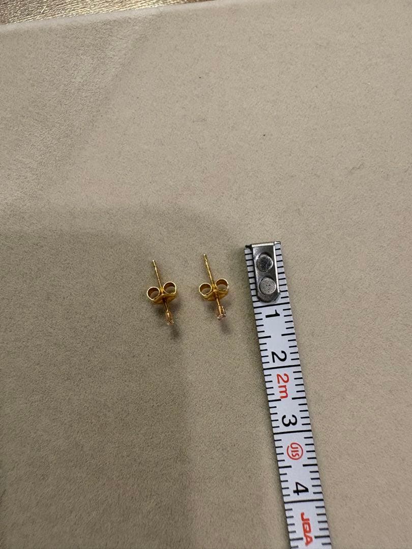 アガット（agate) K18ピアス