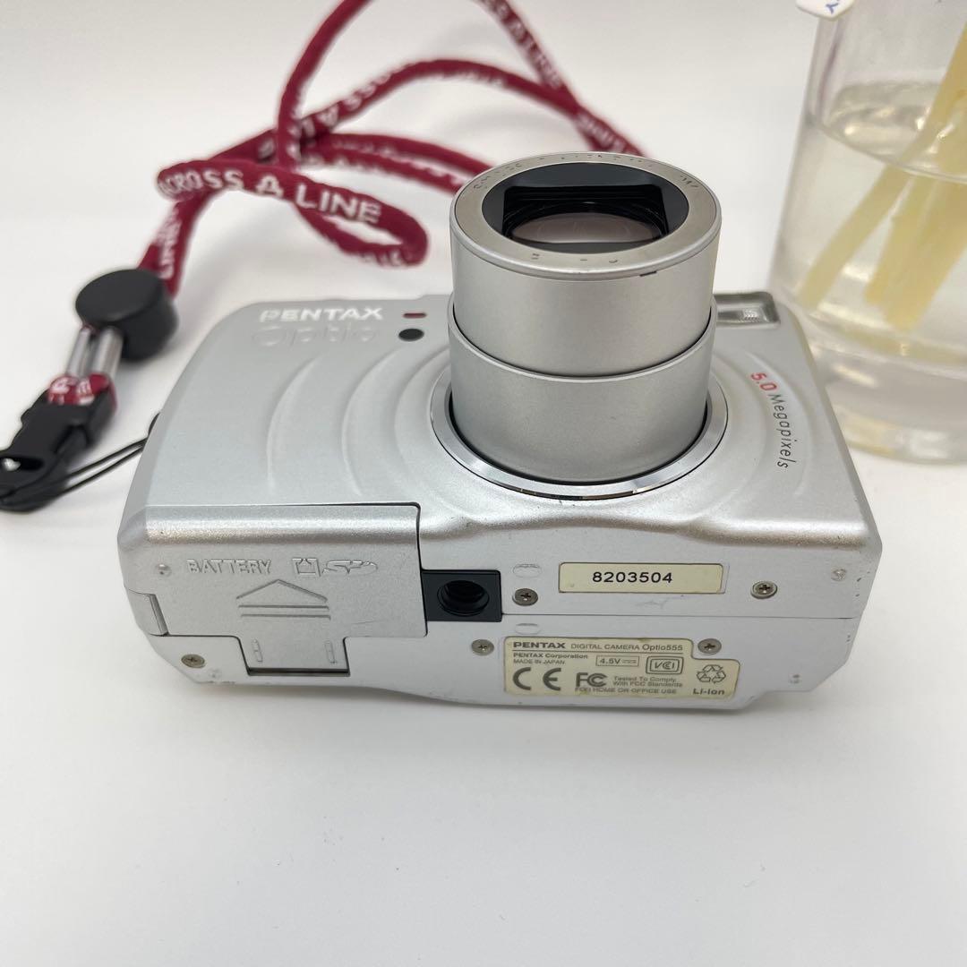 スマホ転送OK✨PENTAX Optio 555✨動作確認済 CCD デジカメ♪