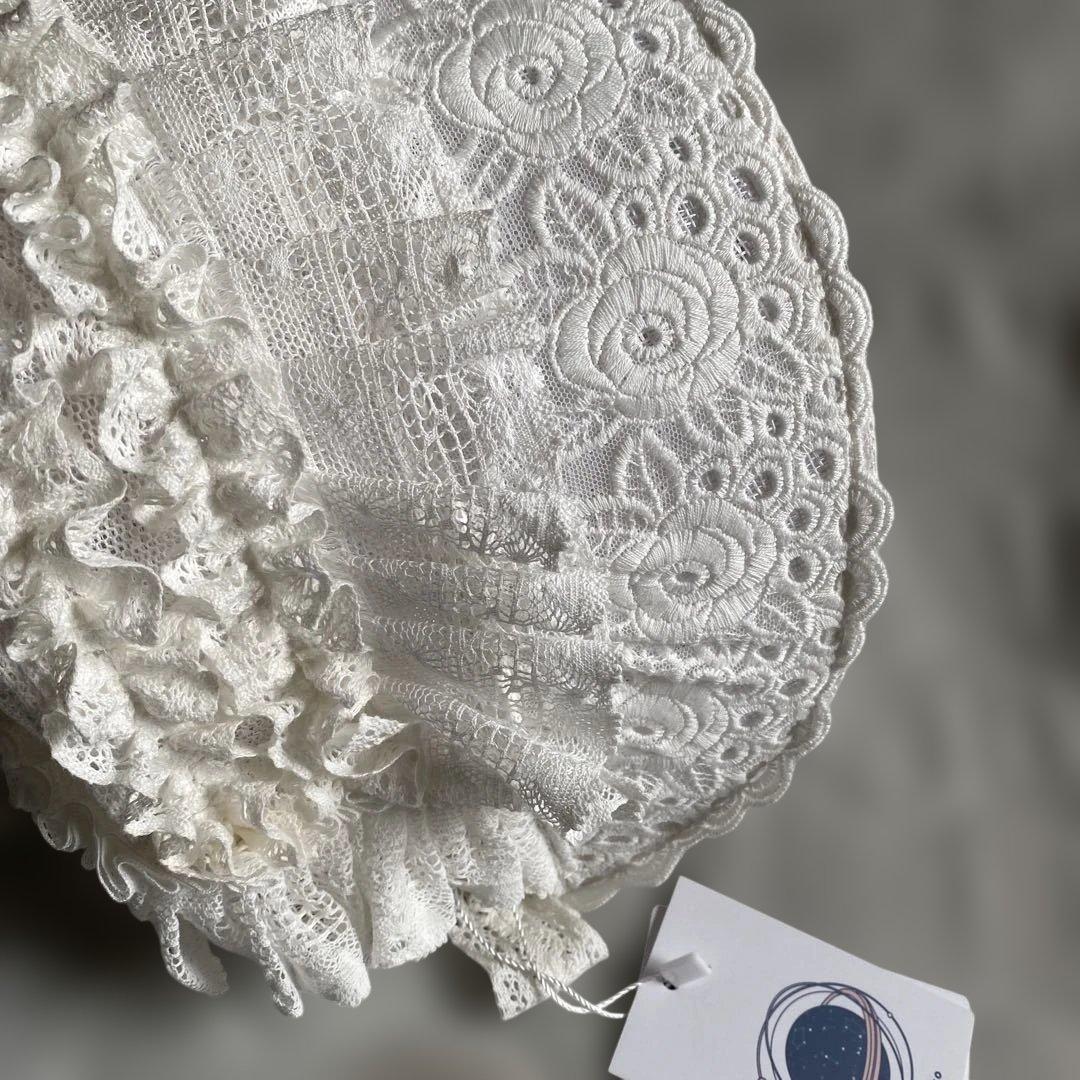 星箱works サマーピクニック 2wayボンネット 白