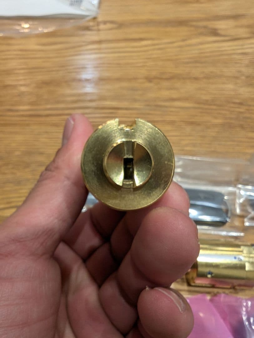 ykkapリモコンキー×2、タグキー×3、シリンダー×2