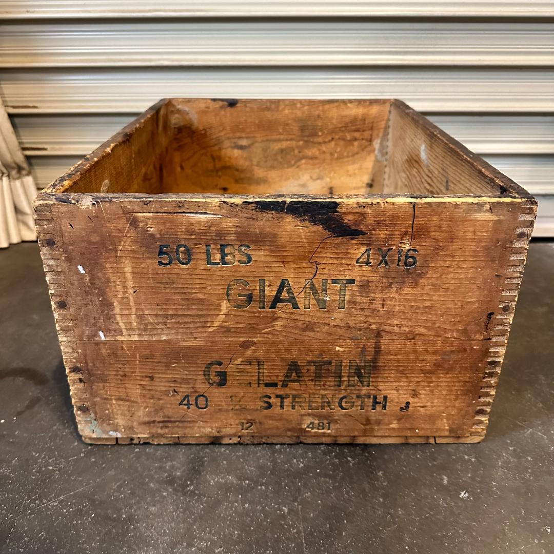 ATLAS POWDERヴィンテージ木箱