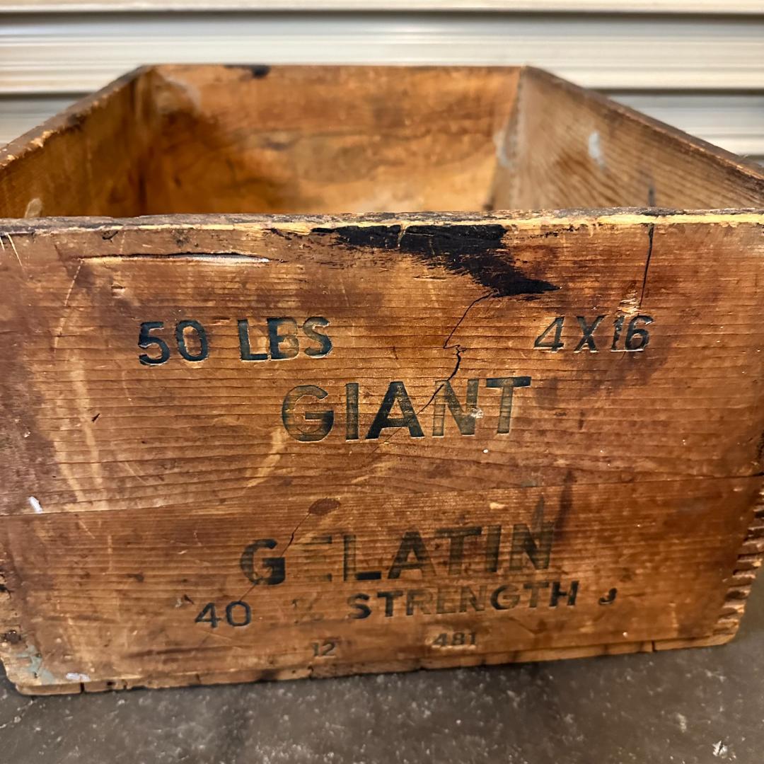 ATLAS POWDERヴィンテージ木箱