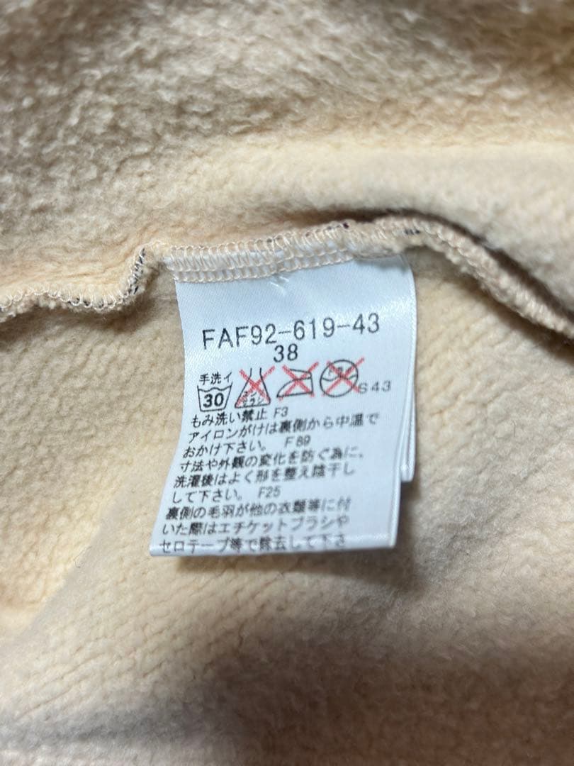 BURBERRY BLUE LABEL チェック柄パーカー 38