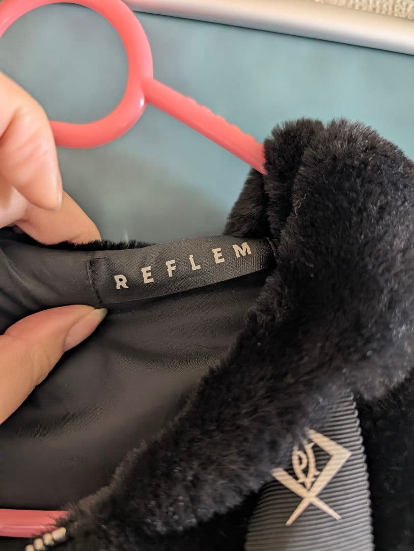 【レフレム】オーバーサイズ うさ耳付きフード フルジップパーカー