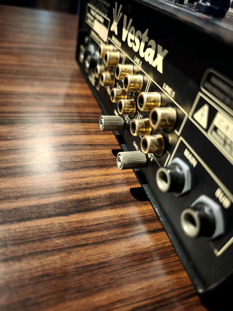 Vestax PMC-07Pro LEDブルーカスタム つまみ•ノブ交換 中古