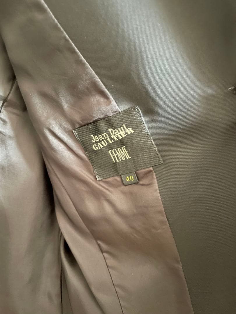 ジャンポールゴルチェ レディース スーツ ジャケット 黒