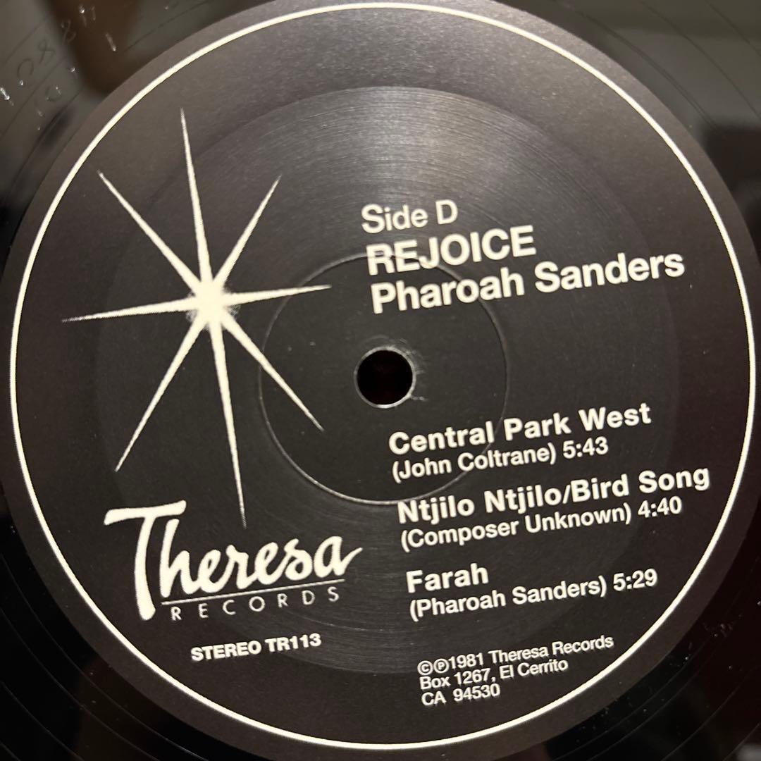 Pharoah Sanders Rejoice レコード ファラオ・サンダース