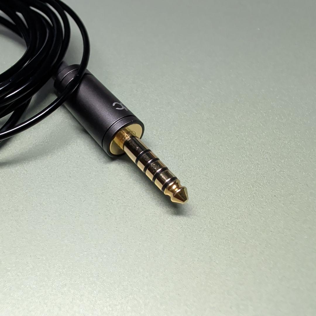 イヤホン qdc SUPERIOR Piano Black + 4.4mm Cable