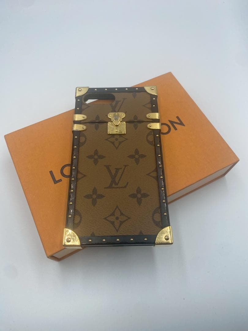 ルイヴィトン トランクスマホケース モノグラム BC0137 iphone7＋