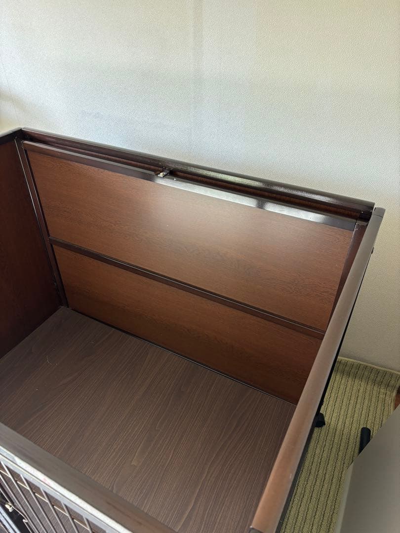 木製犬用ケージ ブラウン 大型犬用