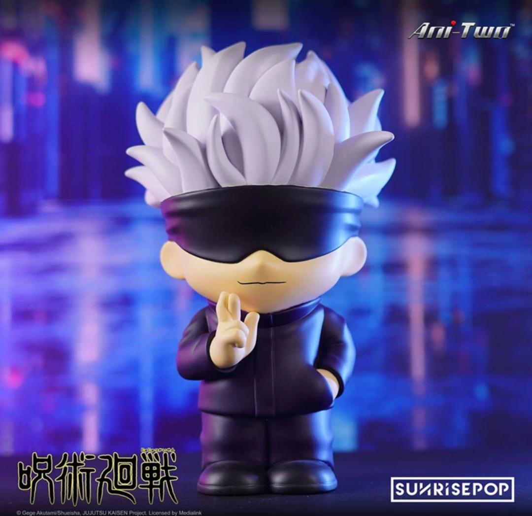 【呪術回戦】海外限定版 五条悟 完成品フィギュア 貯金箱 SUNRISEPOP