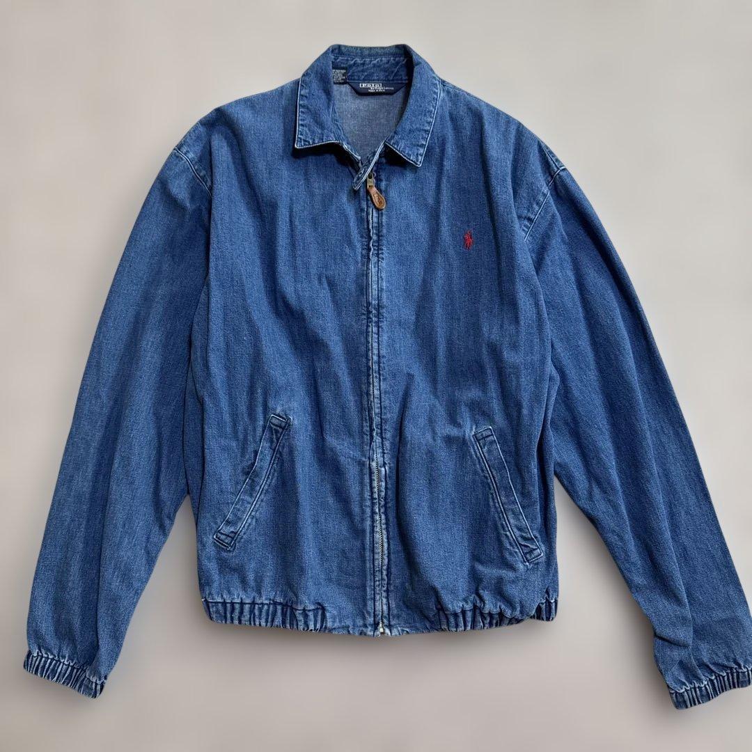 ポロラルフローレン　デニム　スウィングトップ