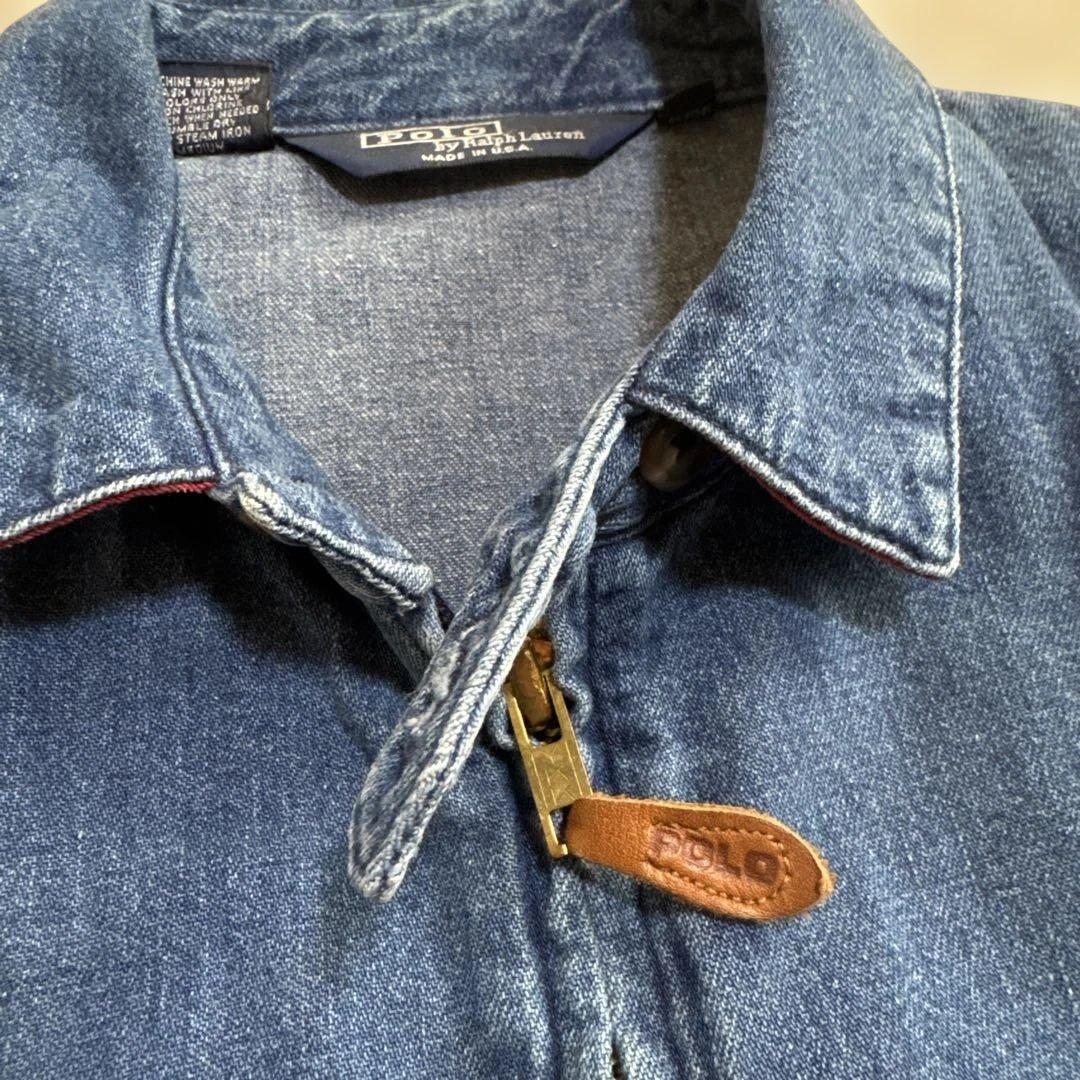 ポロラルフローレン　デニム　スウィングトップ