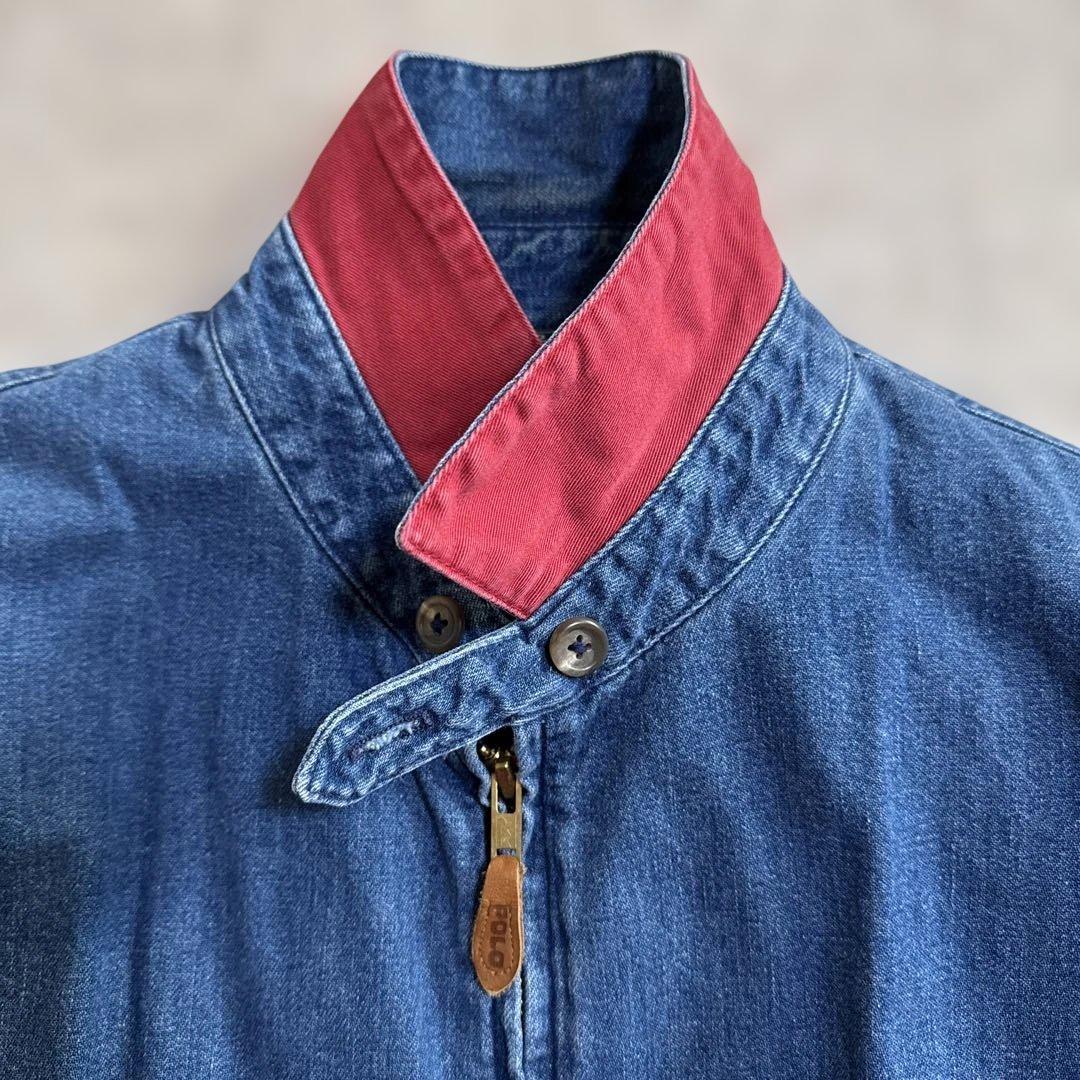 ポロラルフローレン　デニム　スウィングトップ