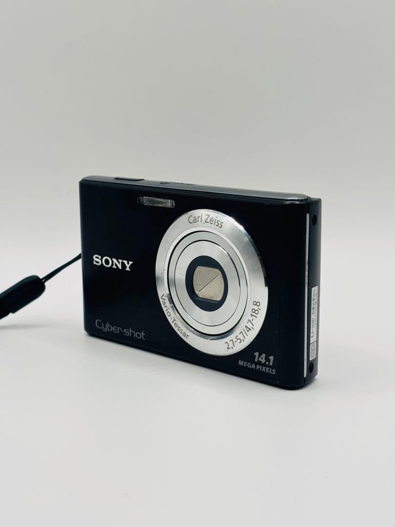 SONY Cyber-shot DSC-W550 黒 オールドコンデジ 動作品