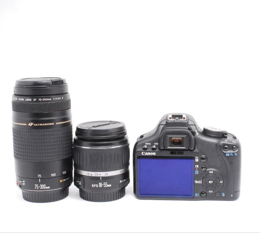 超望遠レンズセット⭐️Canon Kiss X3 初心者オススメ 一眼レフカメラ