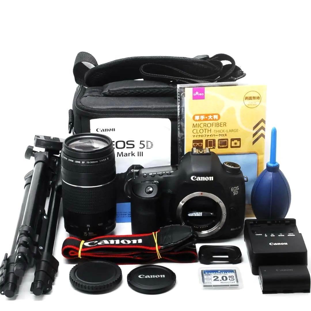 Canon EOS 5D Mark III 望遠レンズセット 三脚付