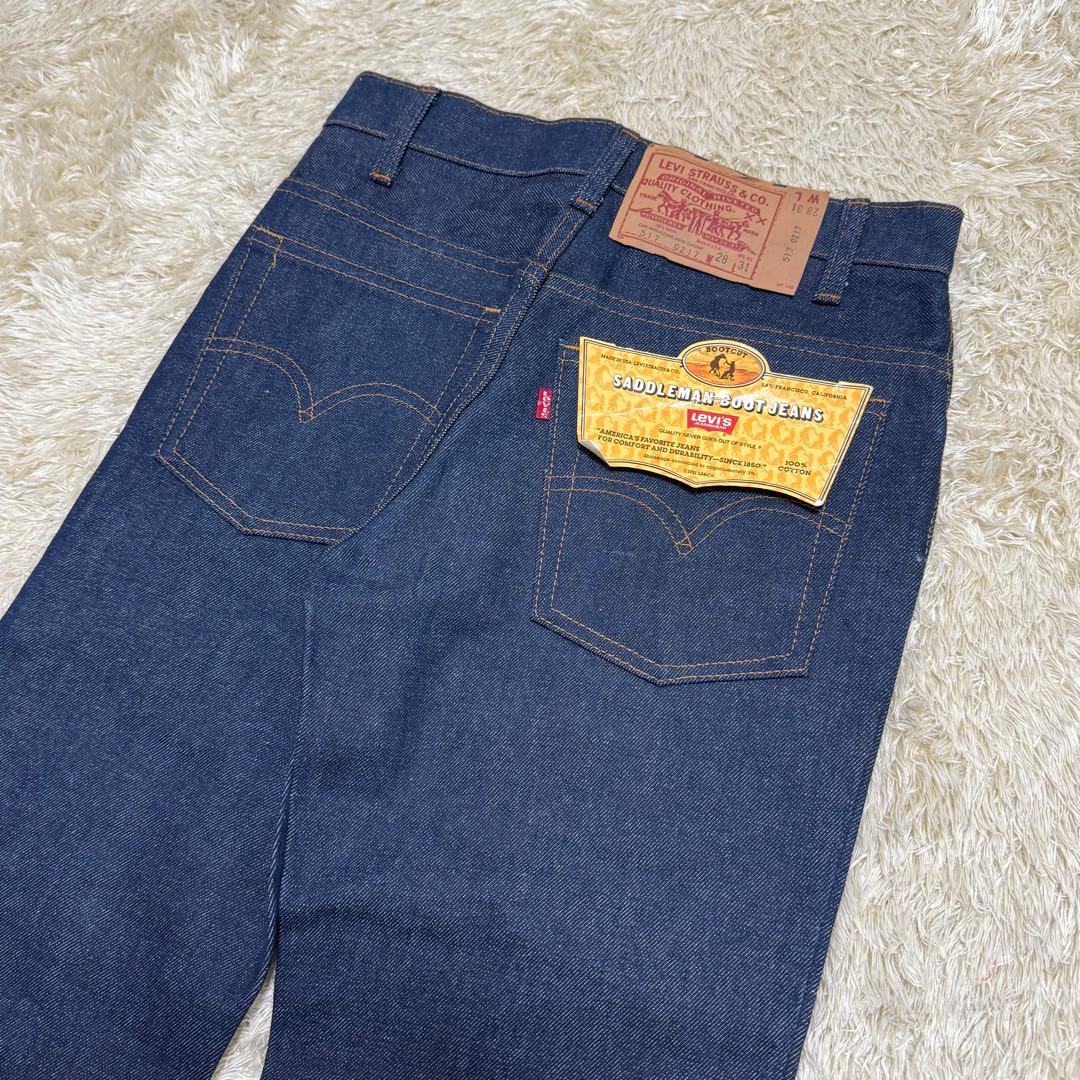 【新品】 リーバイス　517-0217 USA製　80s インディゴ　濃紺