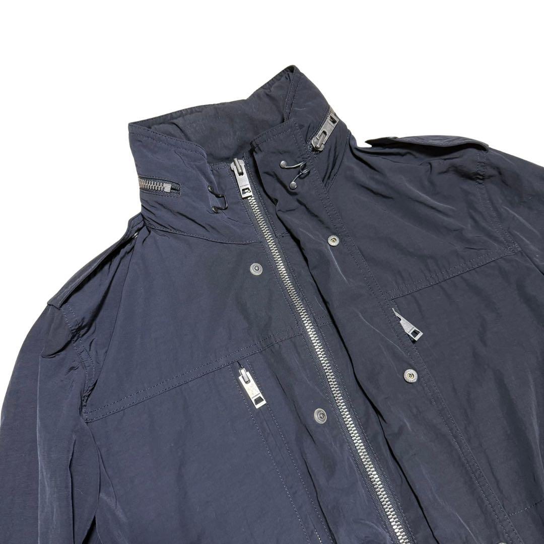 BURBERRY LONDON ナイロンジャケット L ネイビー フィールド