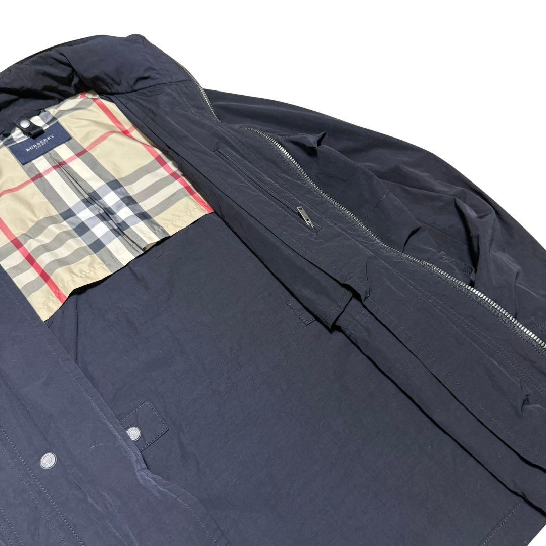 BURBERRY LONDON ナイロンジャケット L ネイビー フィールド