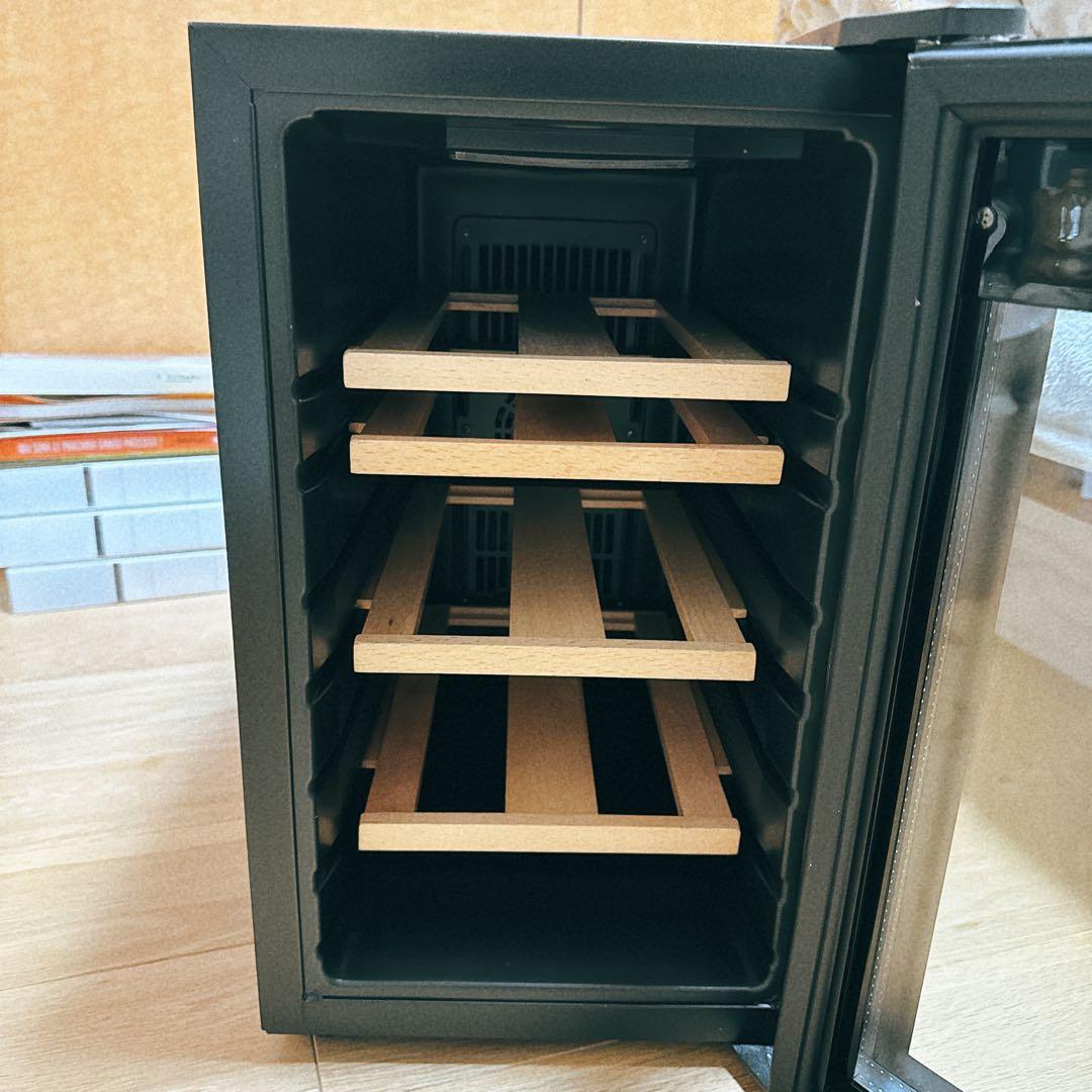 ワインセラー 8本収納 BWC-008P ブラック 日本メーカー製ペルチェ