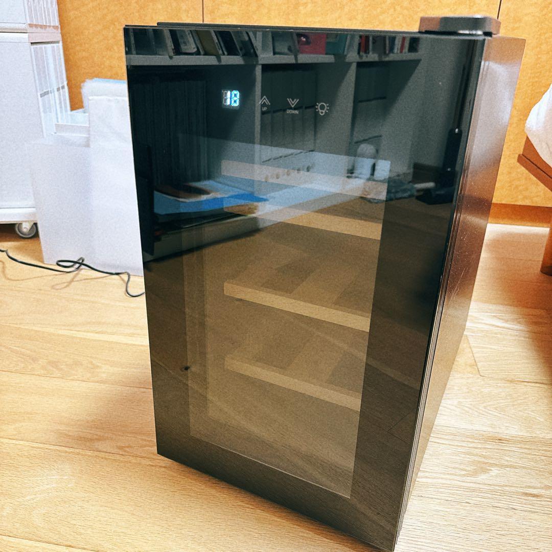 ワインセラー 8本収納 BWC-008P ブラック 日本メーカー製ペルチェ