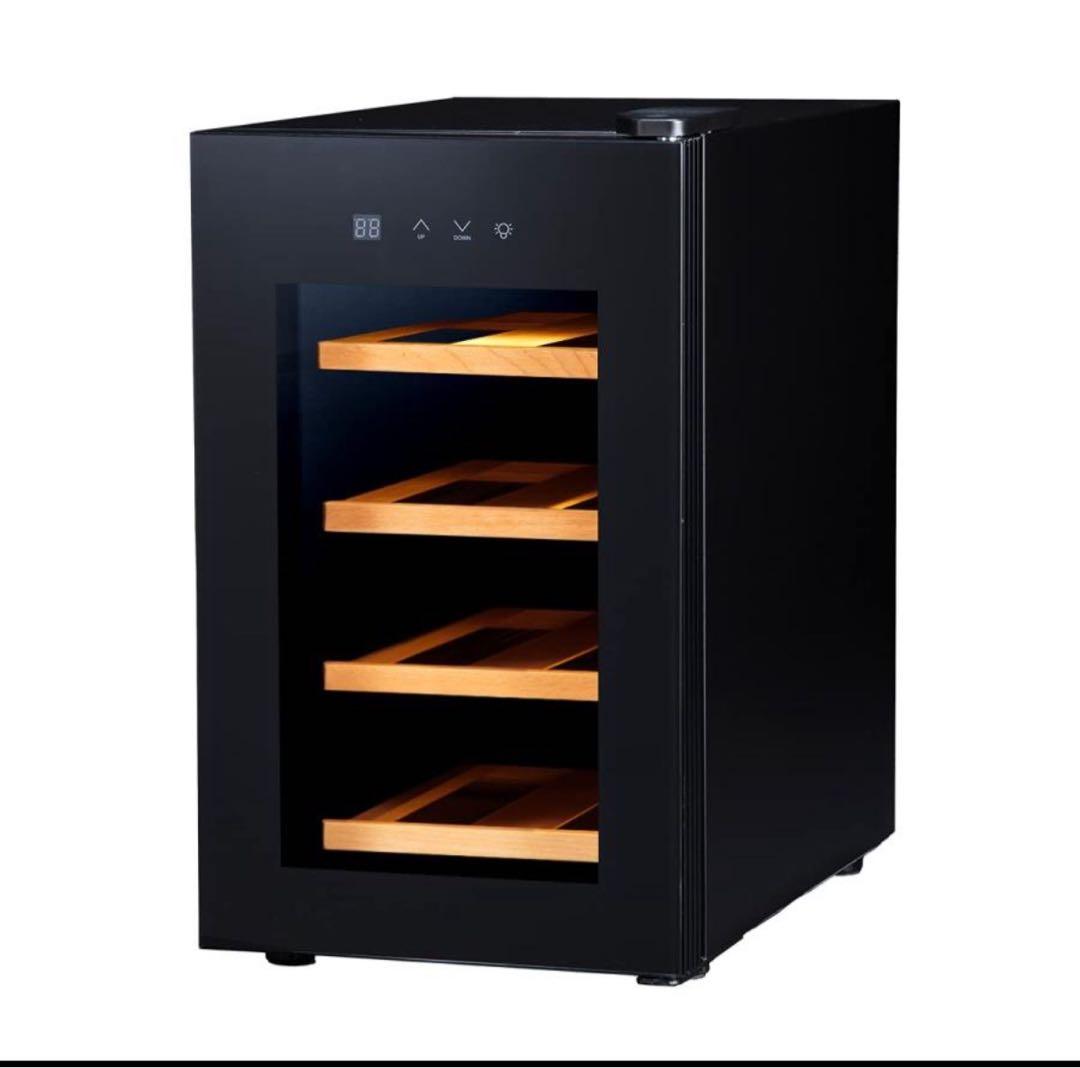 ワインセラー 8本収納 BWC-008P ブラック 日本メーカー製ペルチェ